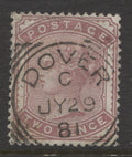 Surface Printed Stamps  1880/81 2d Pale Rose Fine Used.  SG. 168.