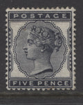 Queen Victoria Stamps      1880/81 5d INDIGO MINT SG.169.