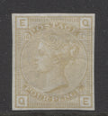 Queen Victoria Stamps   1880 4d PALE OLIVE-BISTRE IMPERFORATE COLOUR TRIAL MINT