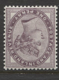 Surface Printed Stamps    1881 1d Lilac, 16 Dots, Watermark Inverted UM (MNH)  SG. 172Wi.