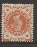 Surface Printed Stamps    1887  Jubilee ½d vermilion Watermark Inverted UM (MNH) SG. 197Wi.