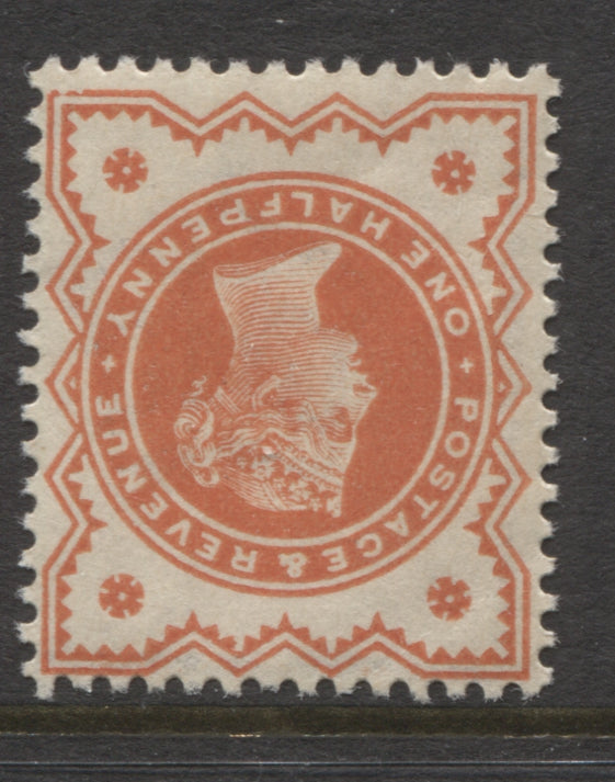 Surface Printed Stamps    1887  Jubilee ½d vermilion Watermark Inverted UM (MNH) SG. 197Wi.