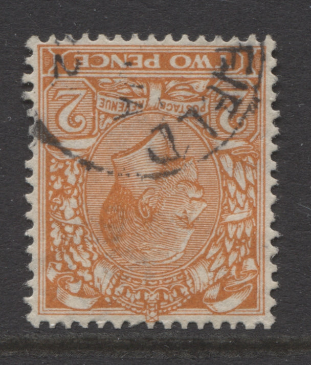 King George V Stamps 1912/24 2d Die II Watermark Inverted Fine Used SG.370Wi