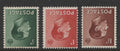Edward VIII Stamps 1936 Watermark Inverted set UM(MNH) SG.457Wi-459Wi.