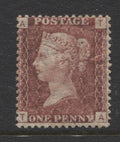 Queen Victoria Stamps 1858 1d Plate 156 Mint(MH) SG.43.