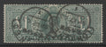 King Edward VII Stamps  1902/10 EVII £1 dull blue-green Fine Used  SG.266